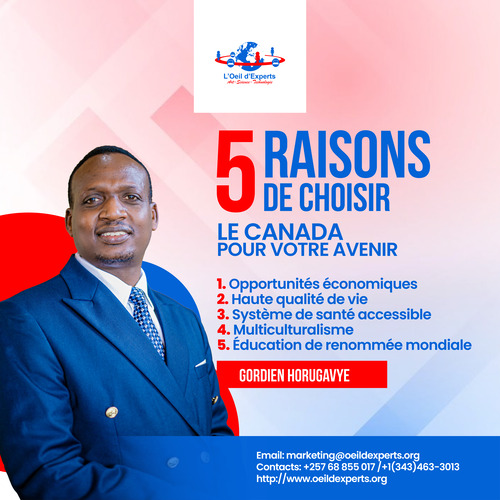 5 raisons de choisir le Canada